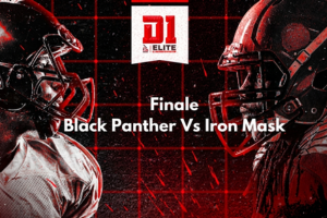 Affiche Final Black Panther VS Iron Mask